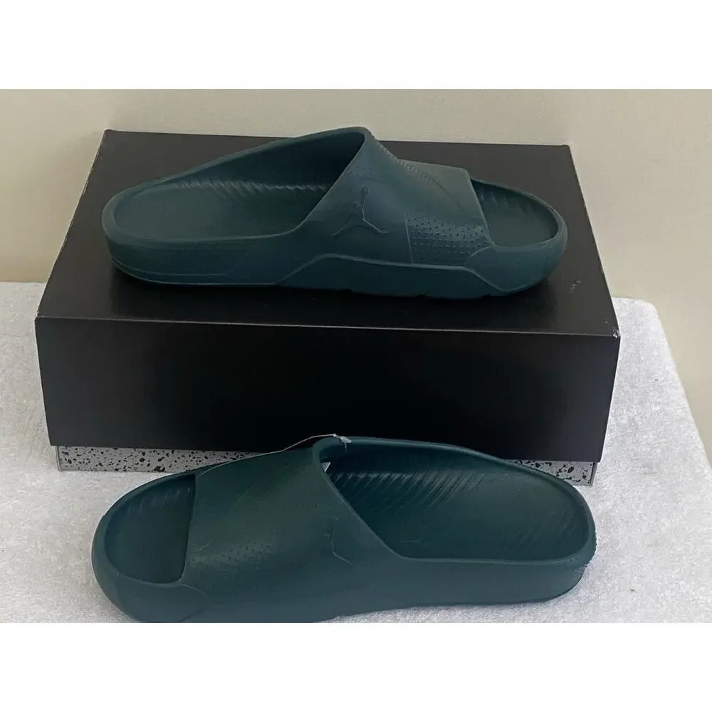 Jordan Post Slide Industrial Green Lifestyle Slip On Comfy Sandals Men’s Size 11 - Picture 3 of 4